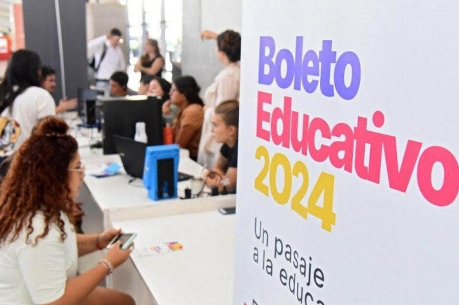 Transporte informó hasta cuándo estará vigente el Boleto Educativo 2024