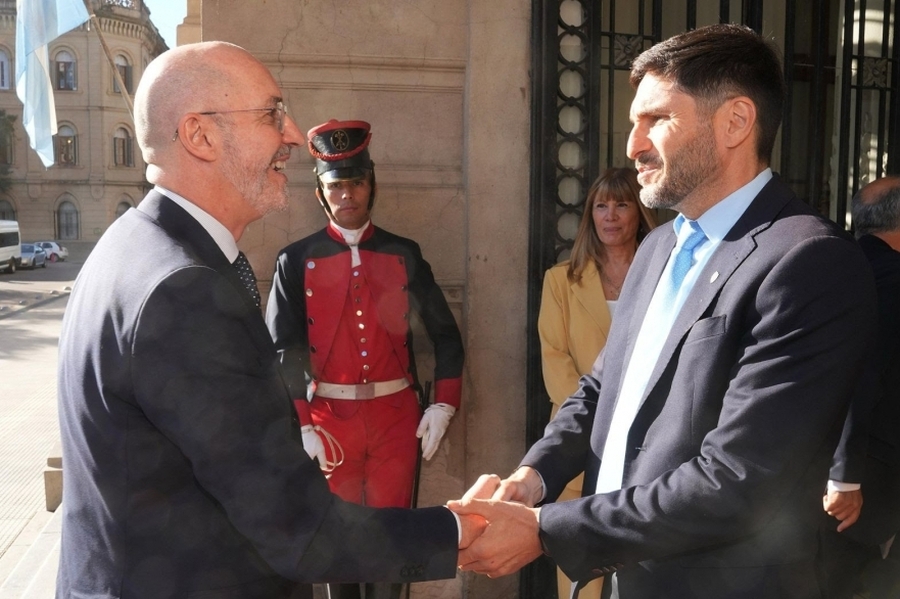 Pullaro y el embajador de Italia avanzaron en una agenda común para impulsar inversiones, ciencia y cultura