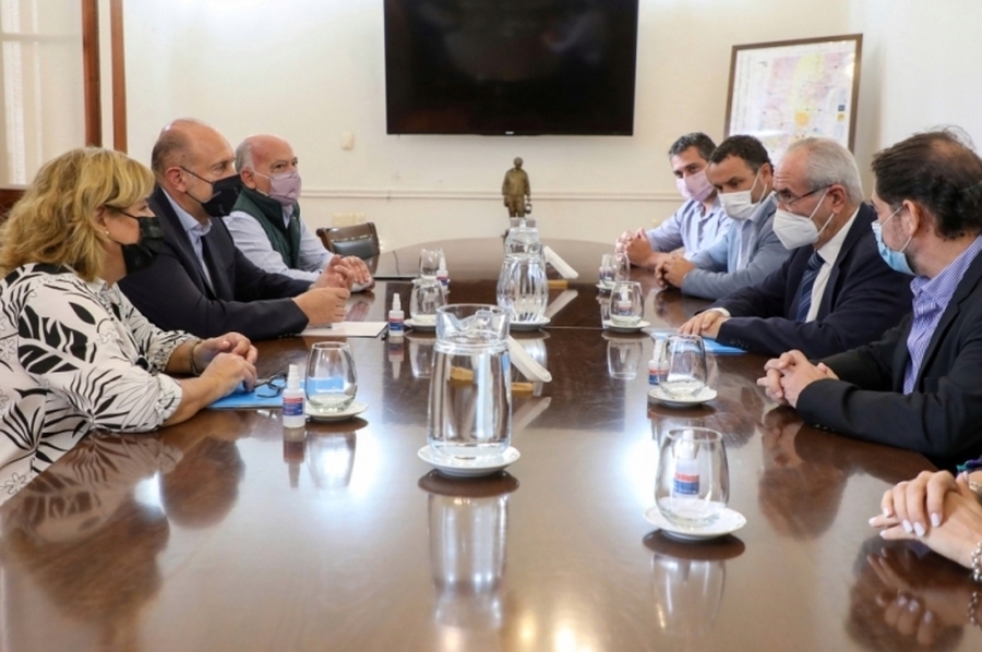 Perotti recibió al presidente del INCUCAI Carlos Soratti
