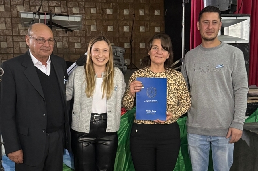 Como es tradicional, el senador Alcides Calvo acompañó la 24° edición de la Fiesta Provincial del Capelettín en Colonia Aldao