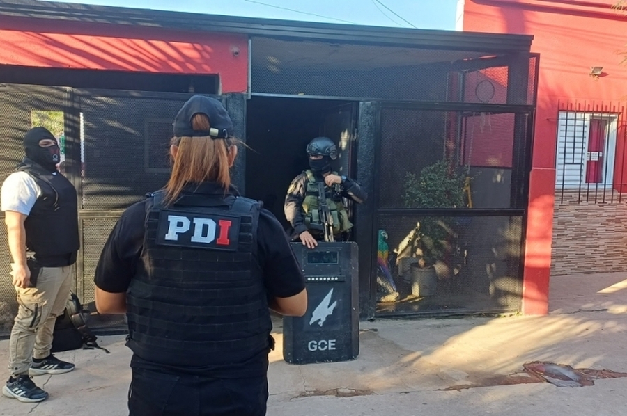 Microtráfico en la ciudad de Santa Fe: PDI detuvo a seis personas en el barrio Villa Elsa
