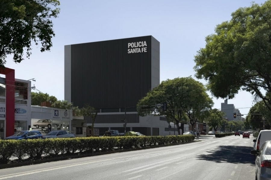 Cómo será la Estación Policial Rosario Centro que Provincia licita este mes