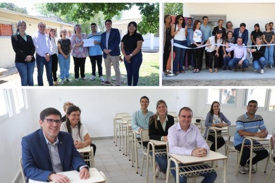 Programa 1.000 Aulas: en una escuela de Helvecia se concretó la segunda inauguración