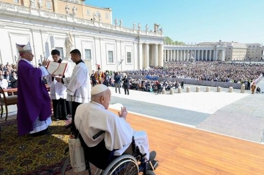 Francisco presente en el Jubileo de los Enfermos: 'Dios no nos deja solos'