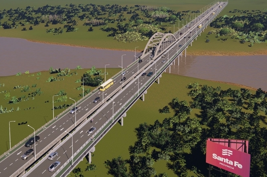 Día histórico: Provincia licita la construcción del nuevo puente Santa Fe-Santo Tomé