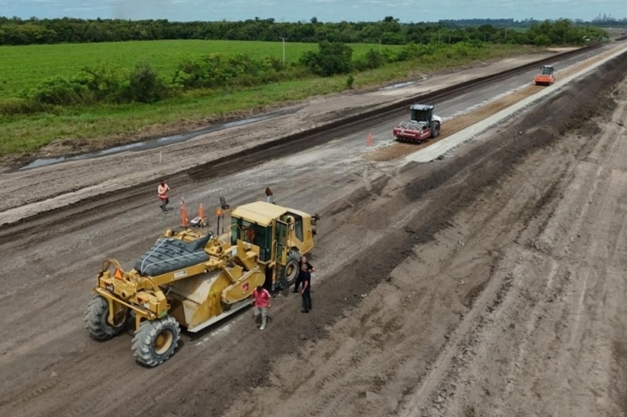 Más obras viales: anuncian la reconstrucción de un segundo tramo de Ruta 1, entre Saladero Cabal y San Javier