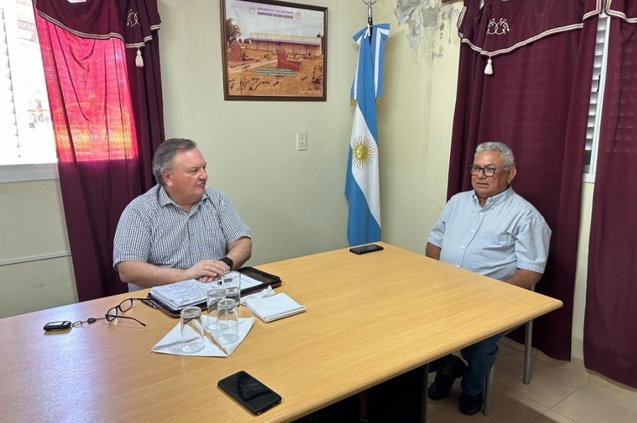 El Senador Felipe Michlig visitó las localidades de Las Avispas, Santurce y Soledad