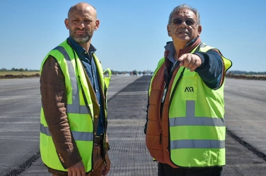 Provincia avanza con la modernización del Aeropuerto de Rosario: en menos de 45 días, la obra ya está ejecutada al 48 %