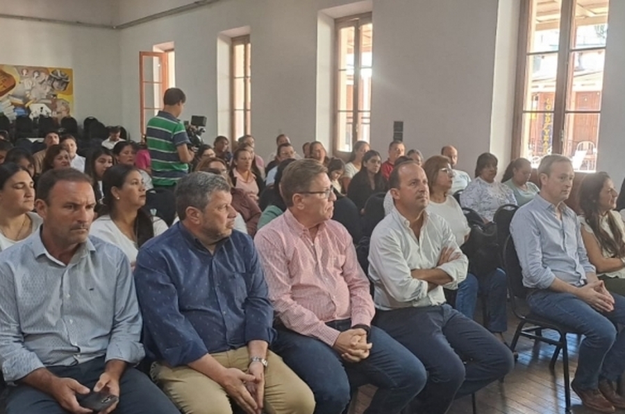 Borla entregó diplomas a nuevos promotores gerontológicos en San Justo