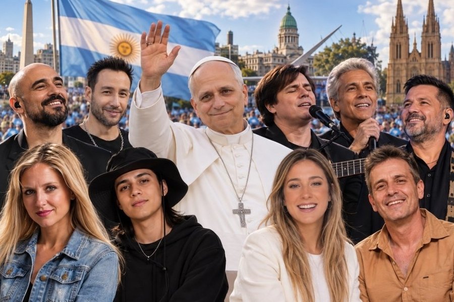 Abel Pintos, Luciano Pereyra y otros artistas participarán de las celebraciones por la visita de León XIV a la Argentina