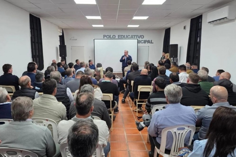 Provincia cerró en Ceres la 1° ronda de jornadas regionales sobre El Niño