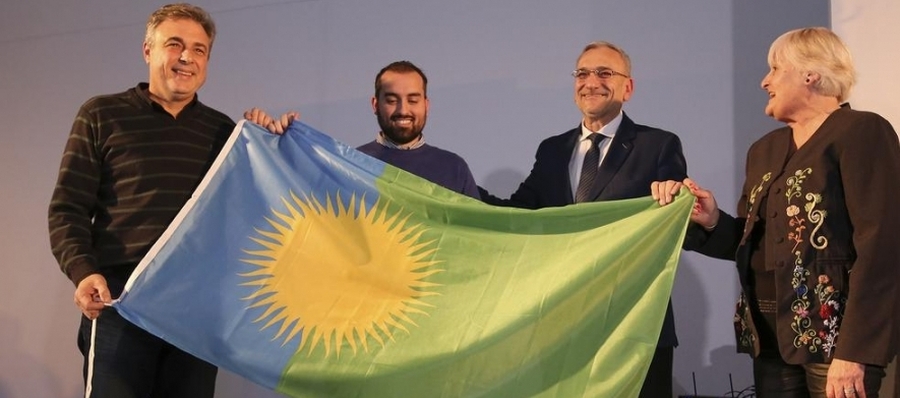 Se presentó la bandera del Departamento Castellanos