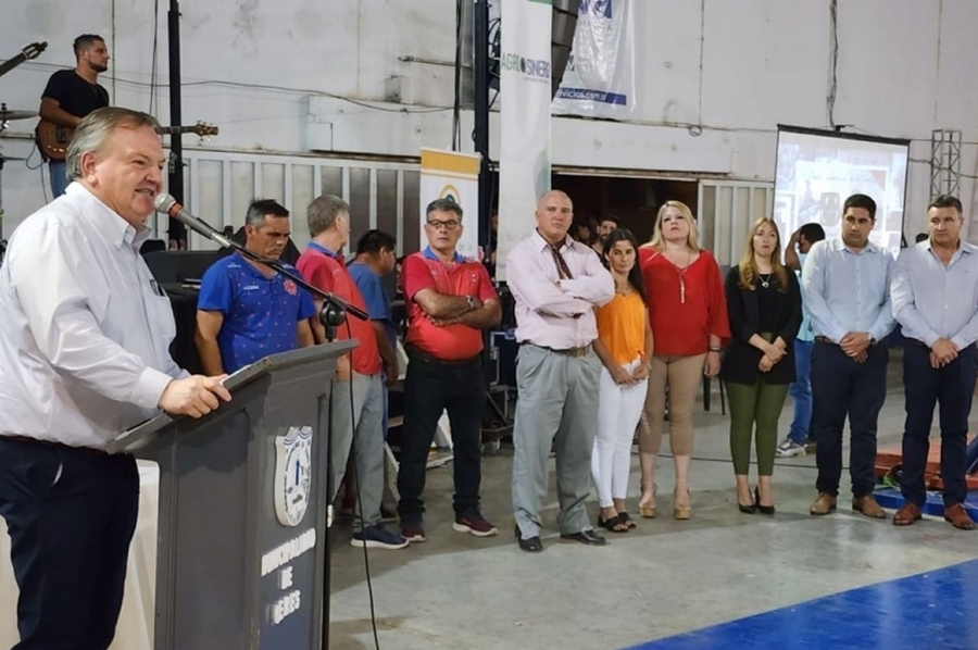 Michlig y González participaron en Ceres de la 39° Fiesta Provincial de la Tradición