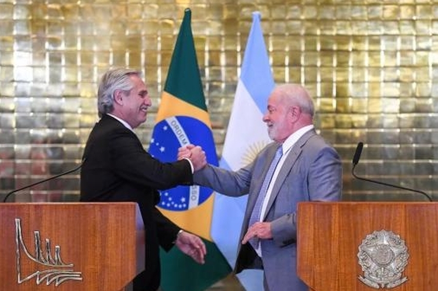 Lula, con Alberto Fernández: 