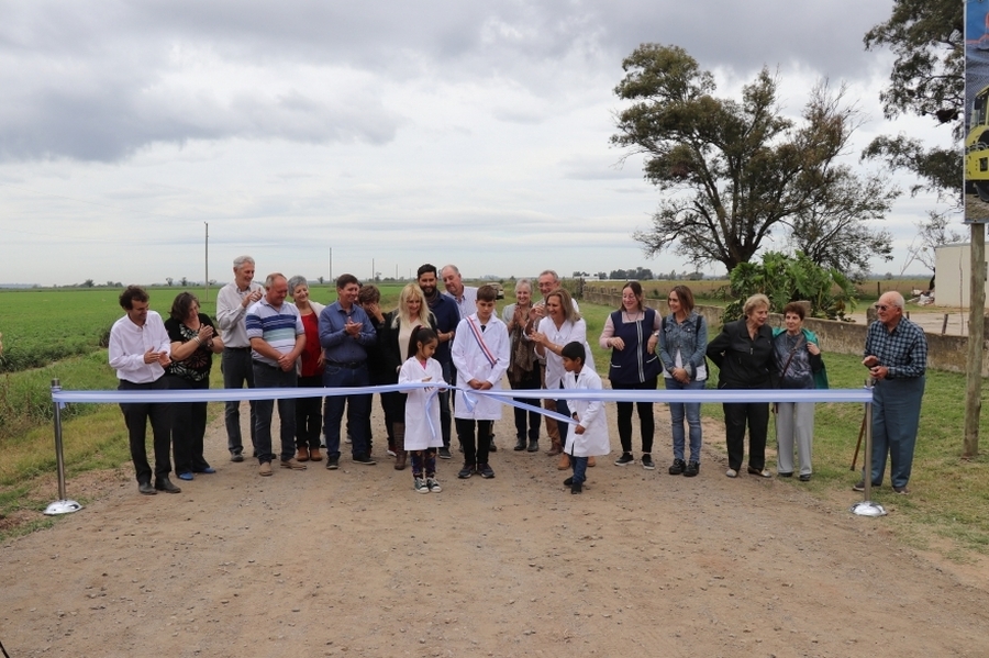 Caminos de la Ruralidad: La provincia habilitó las mejoras en 7,6 kilómetros del área rural de San Agustín
