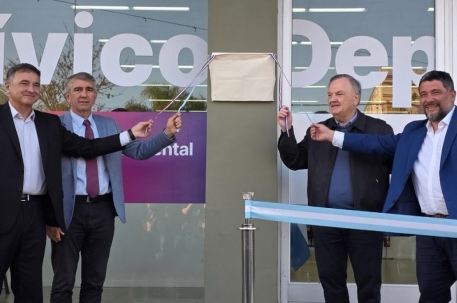 Con aporte provincial, San Cristóbal cuenta con nuevo Centro Cívico Departamental para un mejor acceso a servicios públicos
