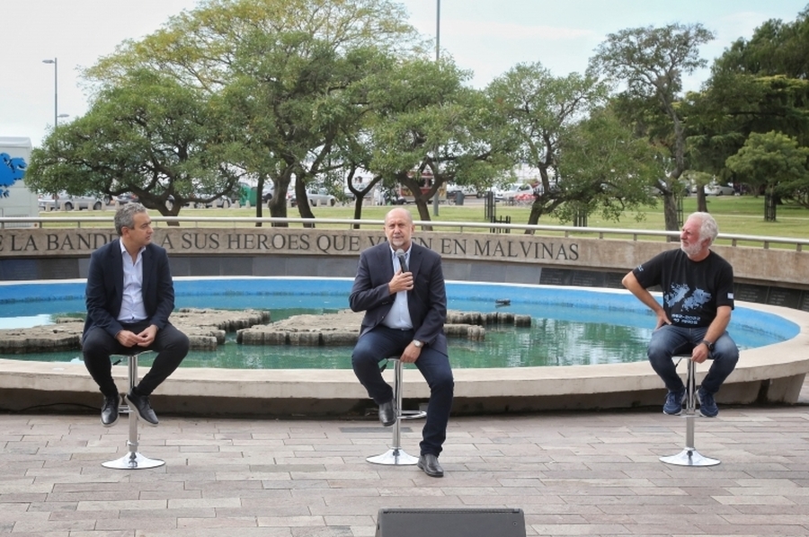 A 40 años de la guerra de Malvinas, Perotti encabezó la presentación de las actividades conmemorativas en Rosario