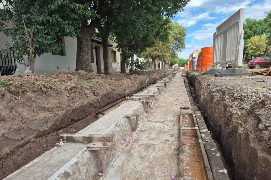 La Provincia invierte en obras para mejorar las calles de Maciel