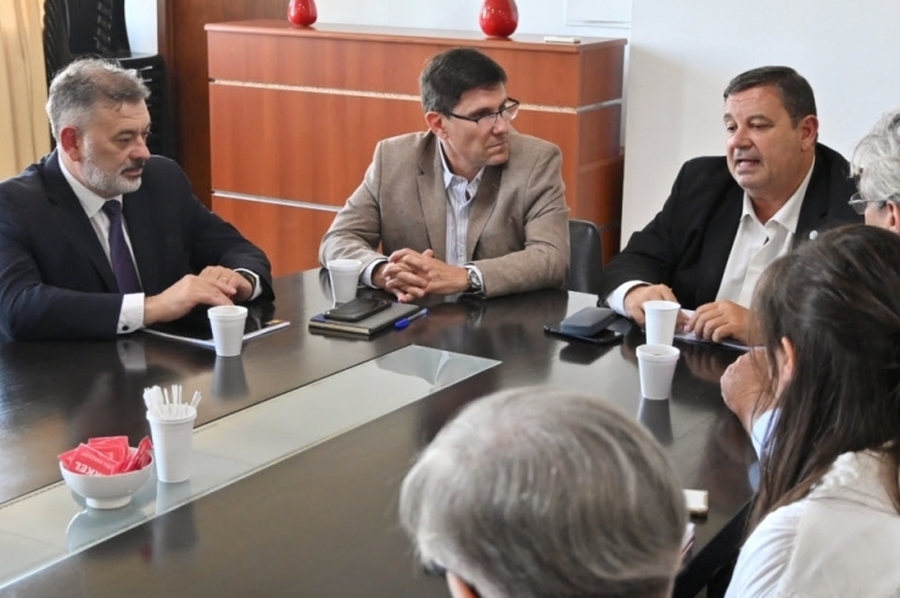 Goity con rectores de universidades: “Vamos a mejorar la calidad educativa en Santa Fe”