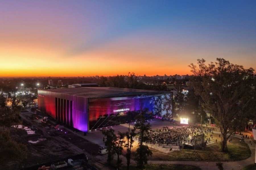 Destacan la polifuncionalidad del Invencible Arena de Rosario tras los Juegos Suramericanos