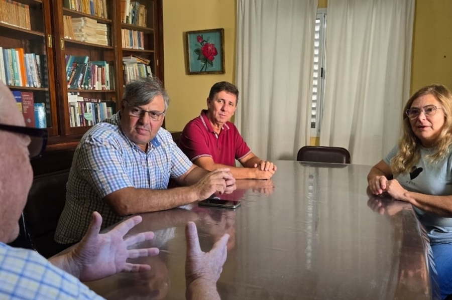 Pirola recorrió Felicia, Nuevo Torino y Humboldt con eje en instituciones