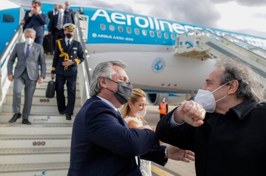 Alberto Fernández viaja la semana próxima a España y Alemania