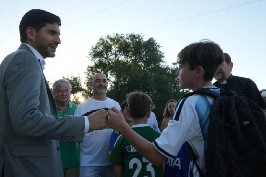 Una obra clave para la seguridad vial: Pullaro inauguró la rotonda en el cruce de las rutas provinciales Nº 70 y 68-S en Humboldt