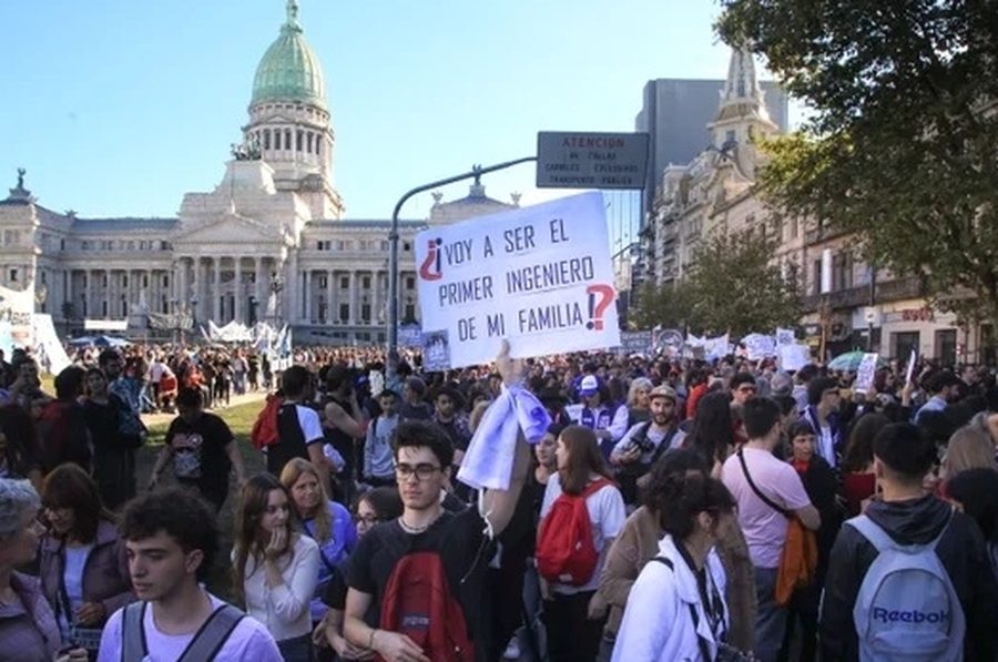 Se realiza mañana otra Marcha Federal al Congreso contra los vetos de Milei