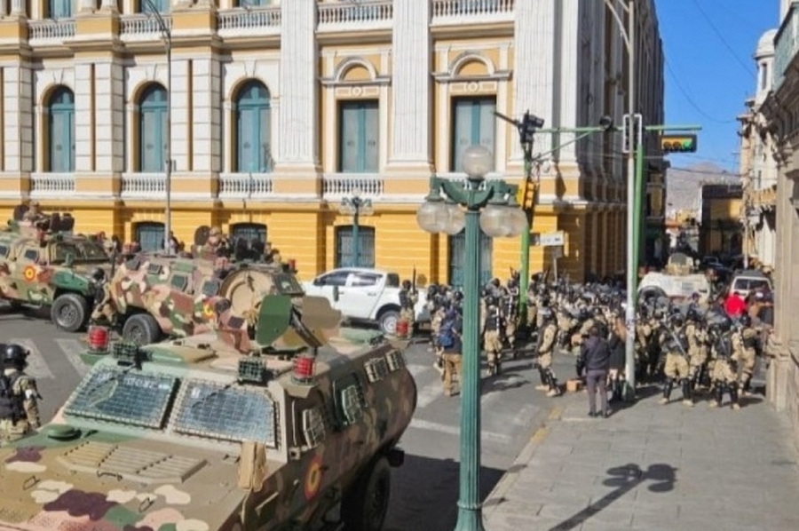 Intento de golpe de Estado en Bolivia: militares entraron a la Casa de Gobierno y Luis Arce destituyó al Jefe del Ejército