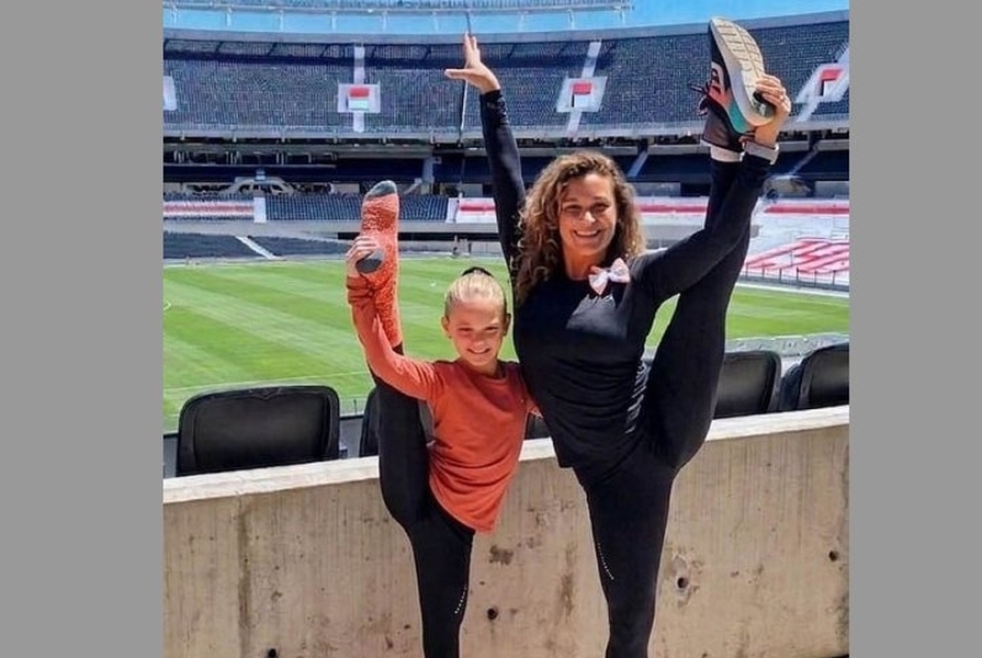 Una gimnasta de Esperanza fue becada por River Plate para continuar su formación deportiva