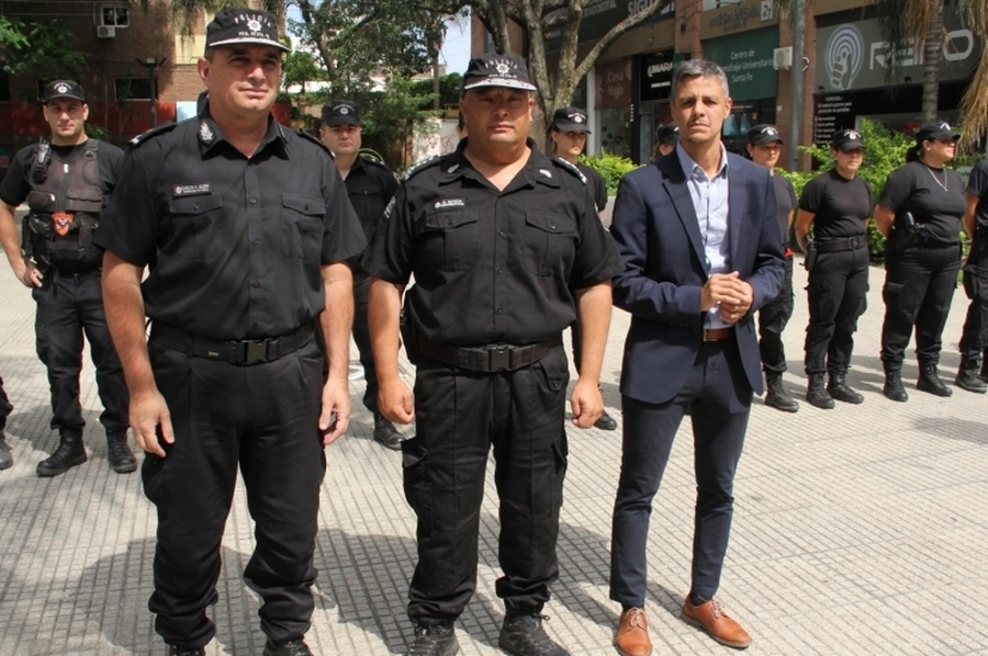 Inician operativo de seguridad en las zonas comerciales de la ciudad de Santa Fe