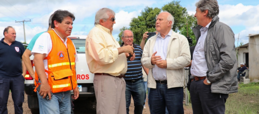El Gobernador declarará la emergencia hídrica en el norte santafesino