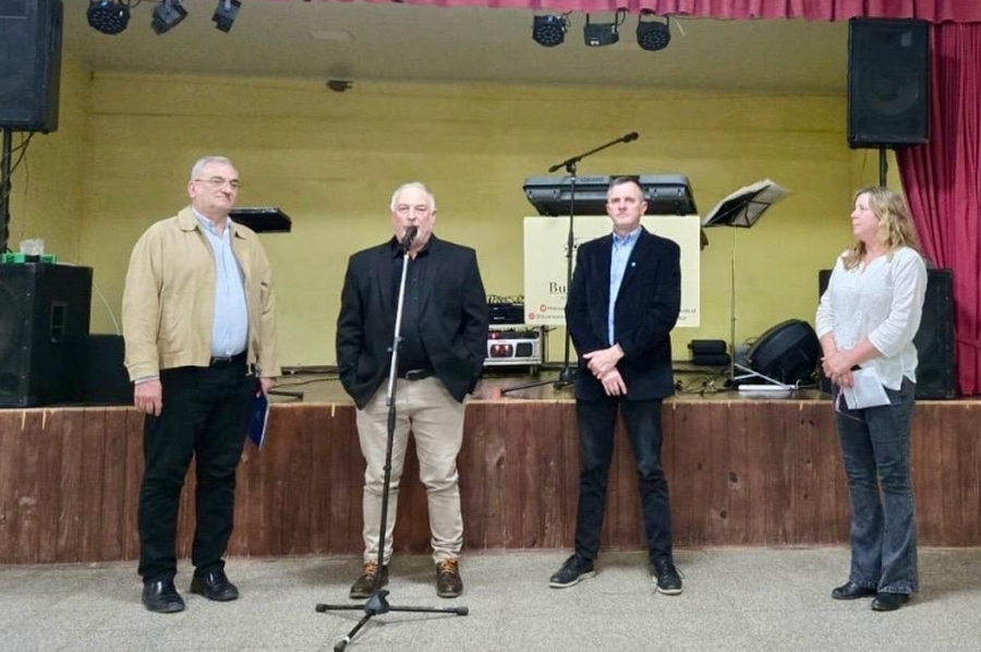 Calvo acompañó a Colonia Fidela en sus fiestas patronales