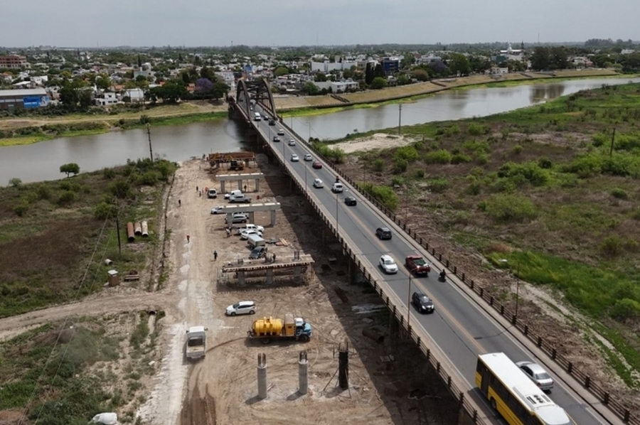 Nuevo Puente Carretero: en noviembre comienzan los trabajos sobre el cauce principal del Río Salado