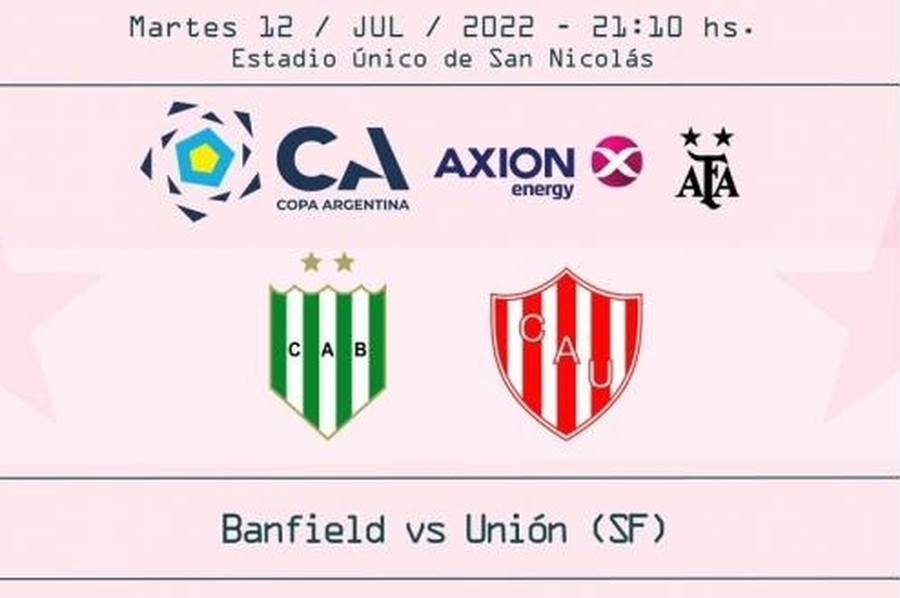Unión: venta de entradas para el encuentro por Copa Argentina frente a Banfield