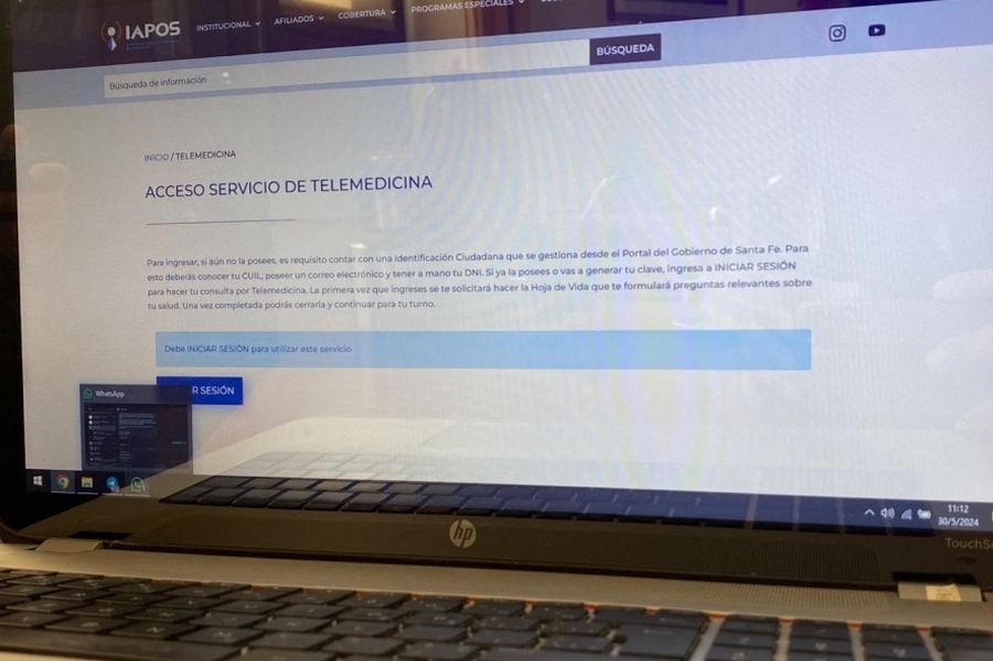 Telemedicina: afiliados a Iapos pueden acceder al servicio las 24 horas desde cualquier lugar del país