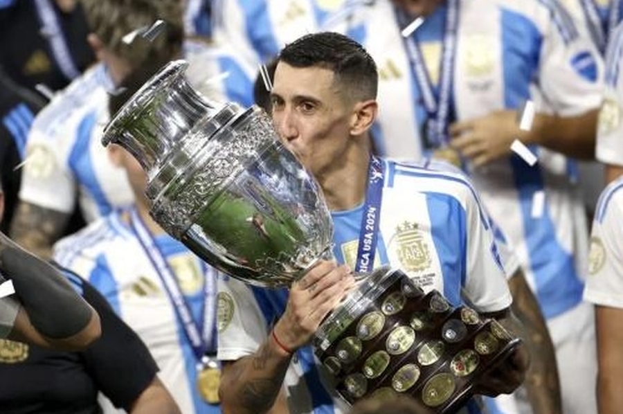 Todos los detalles de la despedida a Ángel Di María durante el partido de la selección argentina en el Monumental