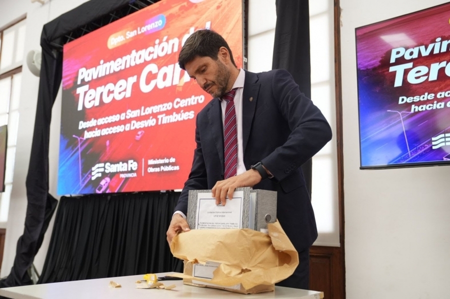 Se licitó el segundo tramo del tercer carril de la autopista Rosario-Santa Fe, otra inversión logística para la provincia