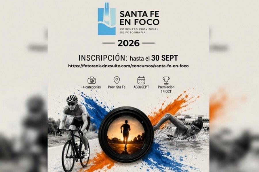 Hasta el 30 de septiembre se podrá participar del certamen fotográfico “Santa Fe en Foco” edición 2026