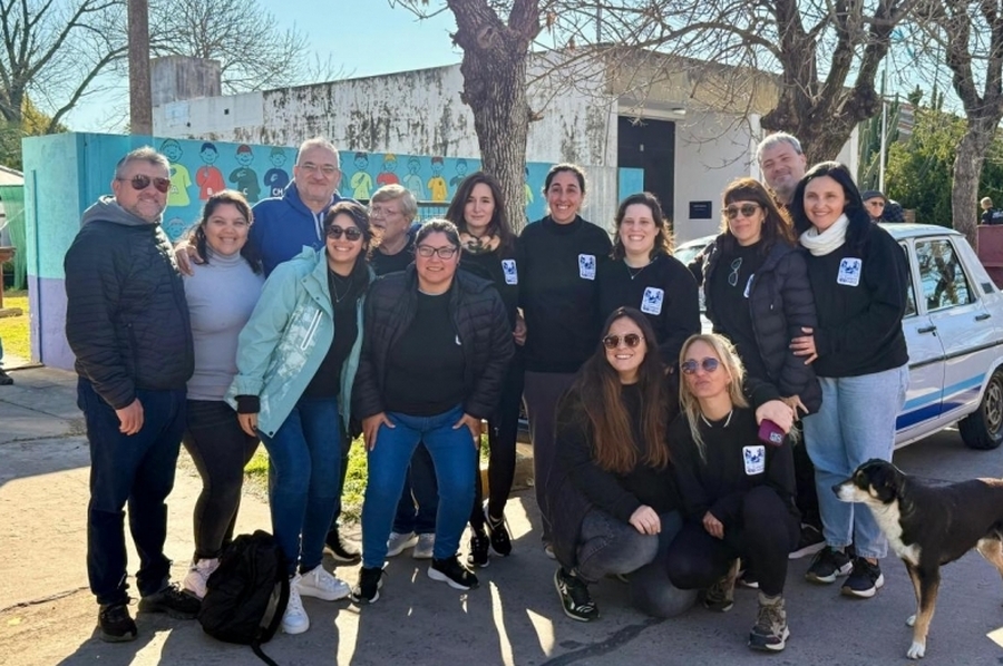 Calvo estuvo nuevamente en la 5Ta fecha del rally santafesino de regularidad en María Juana