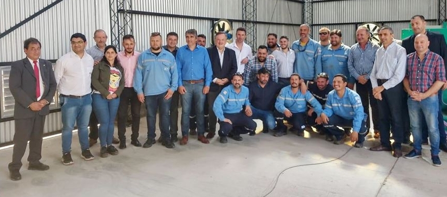 Se inauguró en San Cristóbal el nuevo edificio con habilitación de 3 generadores de energía de 1250 Kva.