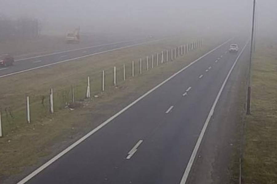 Renovaron el alerta vial por densas nieblas y recomiendan, de ser posible, no salir a las rutas de la provincia