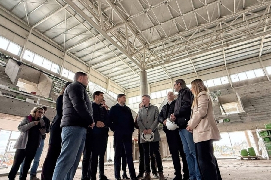 Pullaro recorrió obras de los Juegos Suramericanos en Rafaela: “Estas construcciones expresan una provincia que se pone de pie”