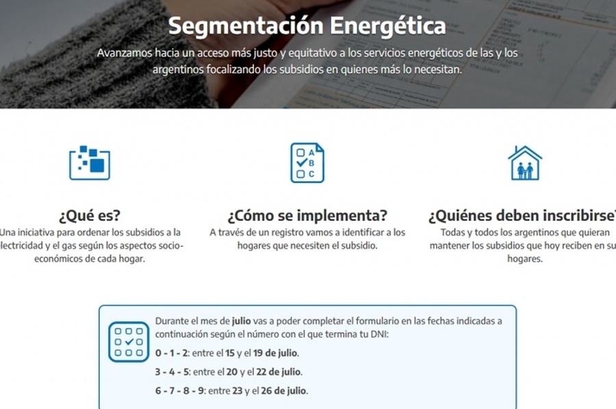 Subsidios: vence la inscripción de usuarios con DNI terminados en 0, 1 y 2