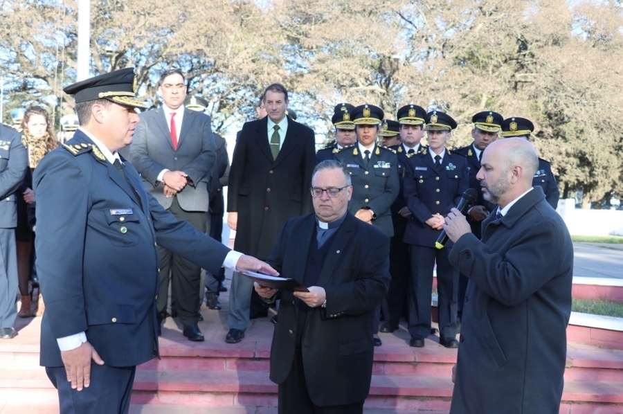 Brilloni puso en funciones al nuevo director del Instituto de Seguridad Pública