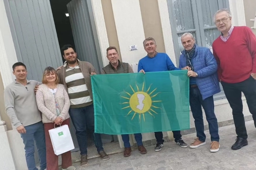 Borla y Bastia visitaron Gobernador Crespo