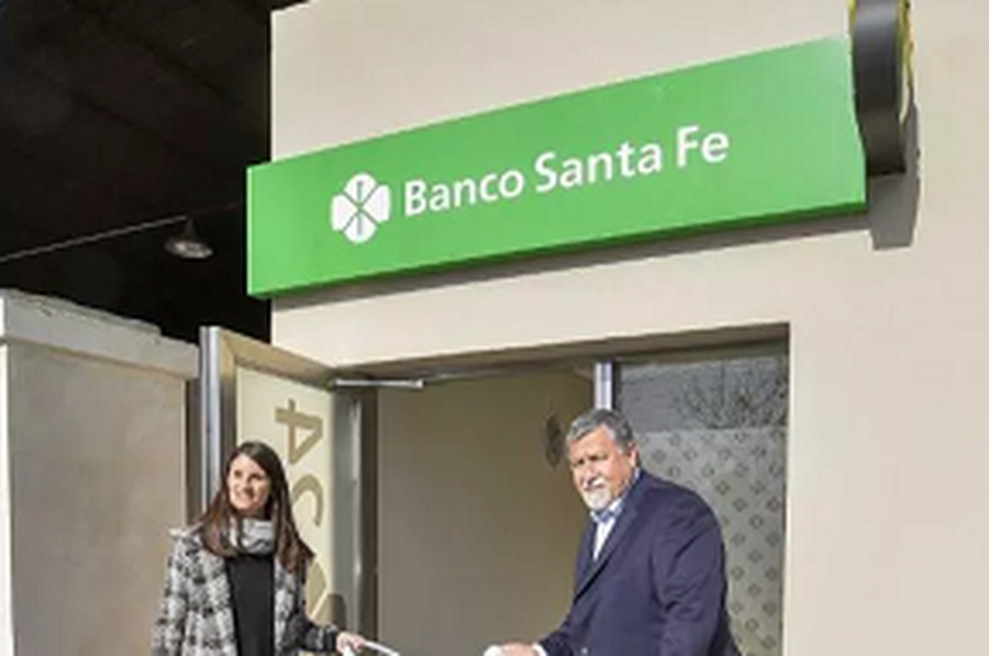 Banco Santa Fe inaugura cajeros automáticos en diversas localidades de la provincia