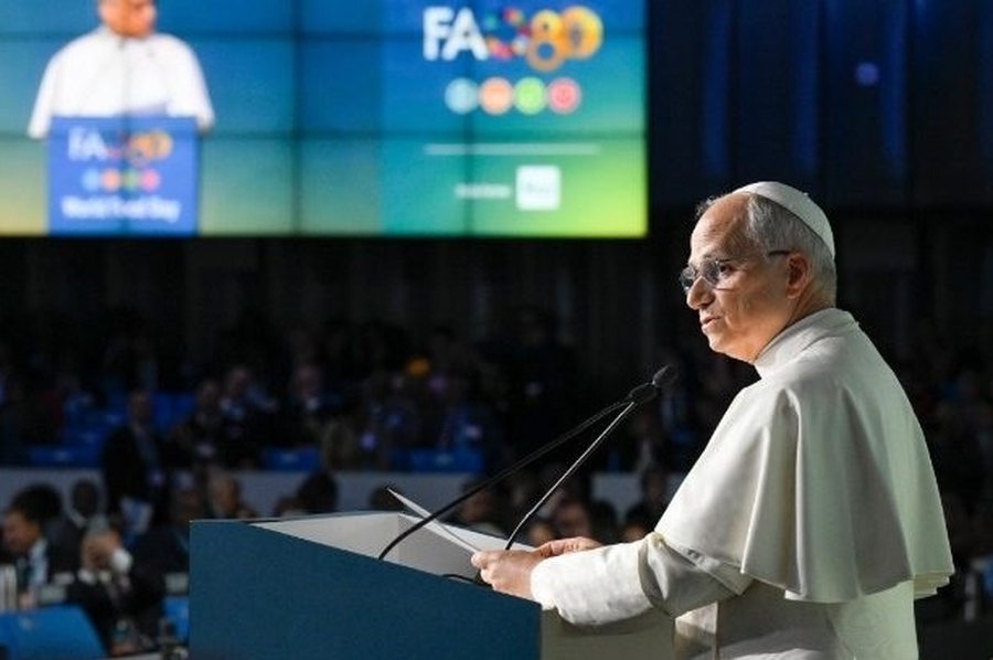 León XIV a la FAO: 'Si se vence el hambre, habrá paz'