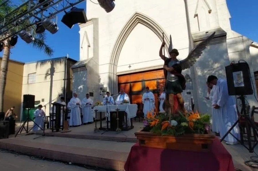 Recreo se prepara para celebrar las fiestas patronales en honor a San Miguel Arcángel