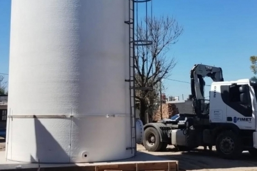 Raúl Gramajo anució que avanza la construcción del Acueducto